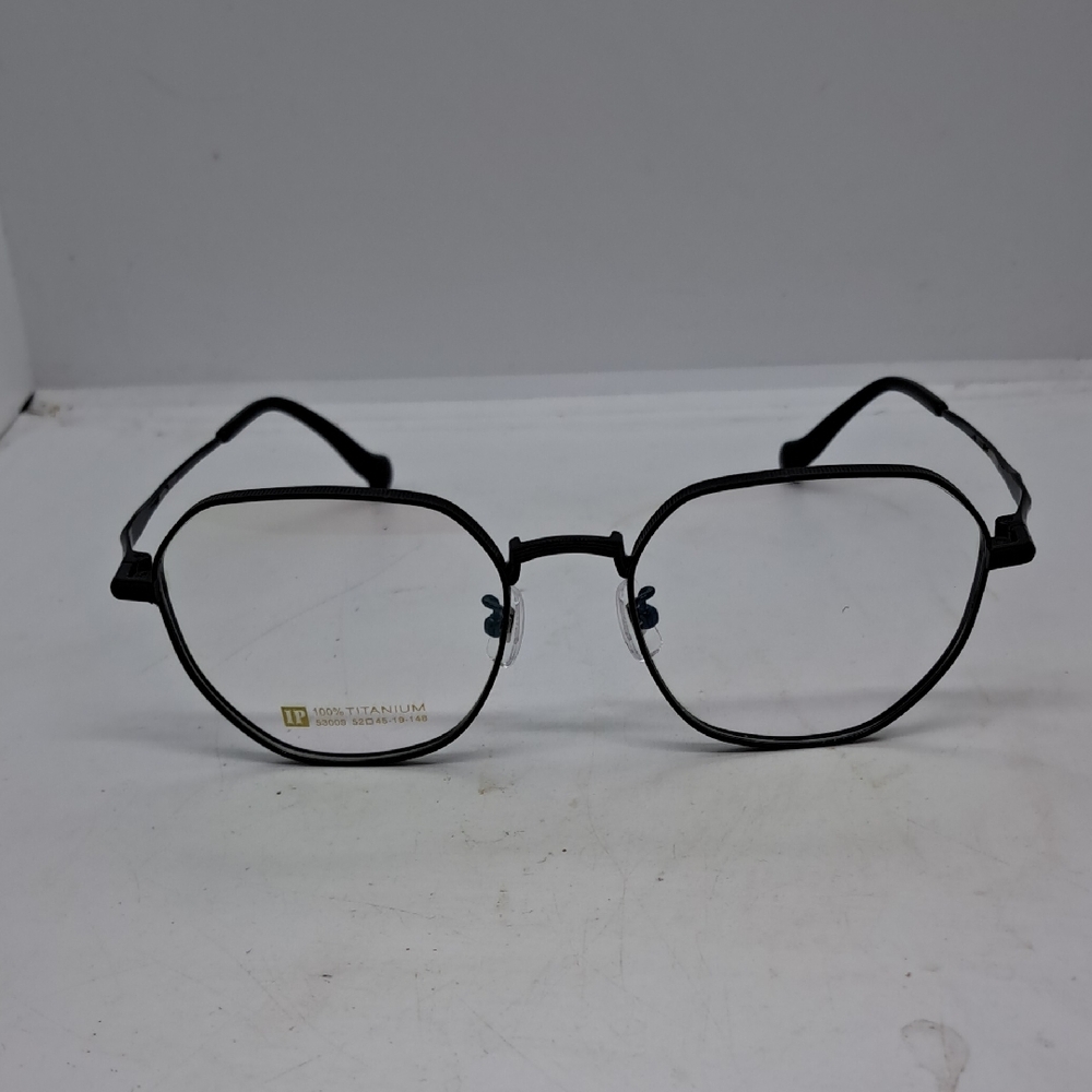 Rxable Black Titanium Eyeglass Frames 53009 - image 1